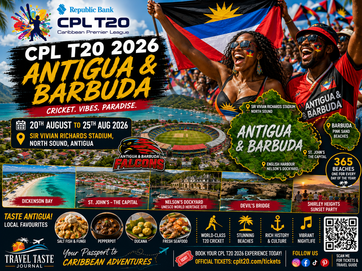 Antigua & Barbuda Travel Guide for CPL T20 2026