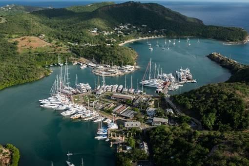 Nelson''s Dockyard and English Harbour from above