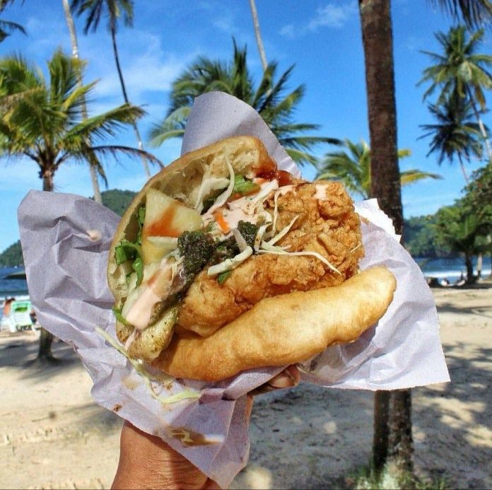 Bake and shark at Maracas Beach
